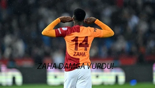 Galatasaray, Trabzon'da 5 golle 3 puana ulaştı..