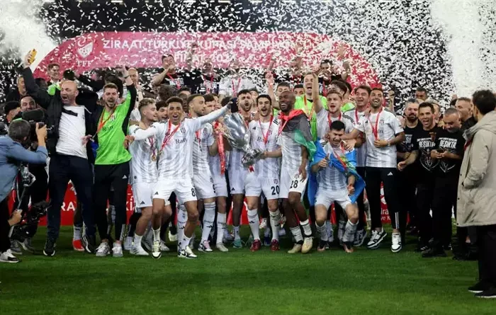 Ziraat Türkiye Kupası sahibi Beşiktaş